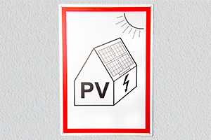 Aurinkopaneeli PV merkintä