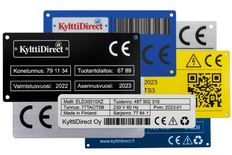 CE-merkintäkilvet
