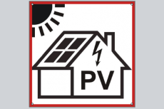 Heijastava aurinkosähkökyltti