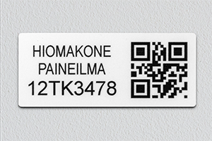 Laitemerkintä QR-koodilla